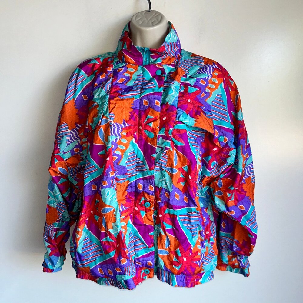 Aviat Sportif 90s Vintage Nylon Jacket Size Medium